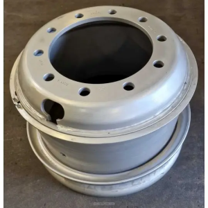 10.00Vx20 Scania Wheel — 10-Hole, ET+201, Silver